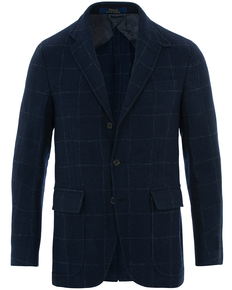 Heren | Blazers | Polo Ralph Lauren | Harvard Check Blazer Navy US38 - EU48