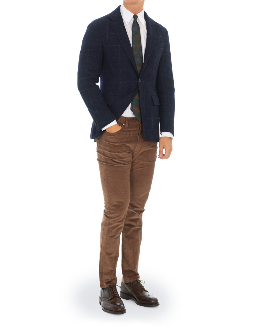 Heren | Blazers | Polo Ralph Lauren | Harvard Check Blazer Navy US38 - EU48
