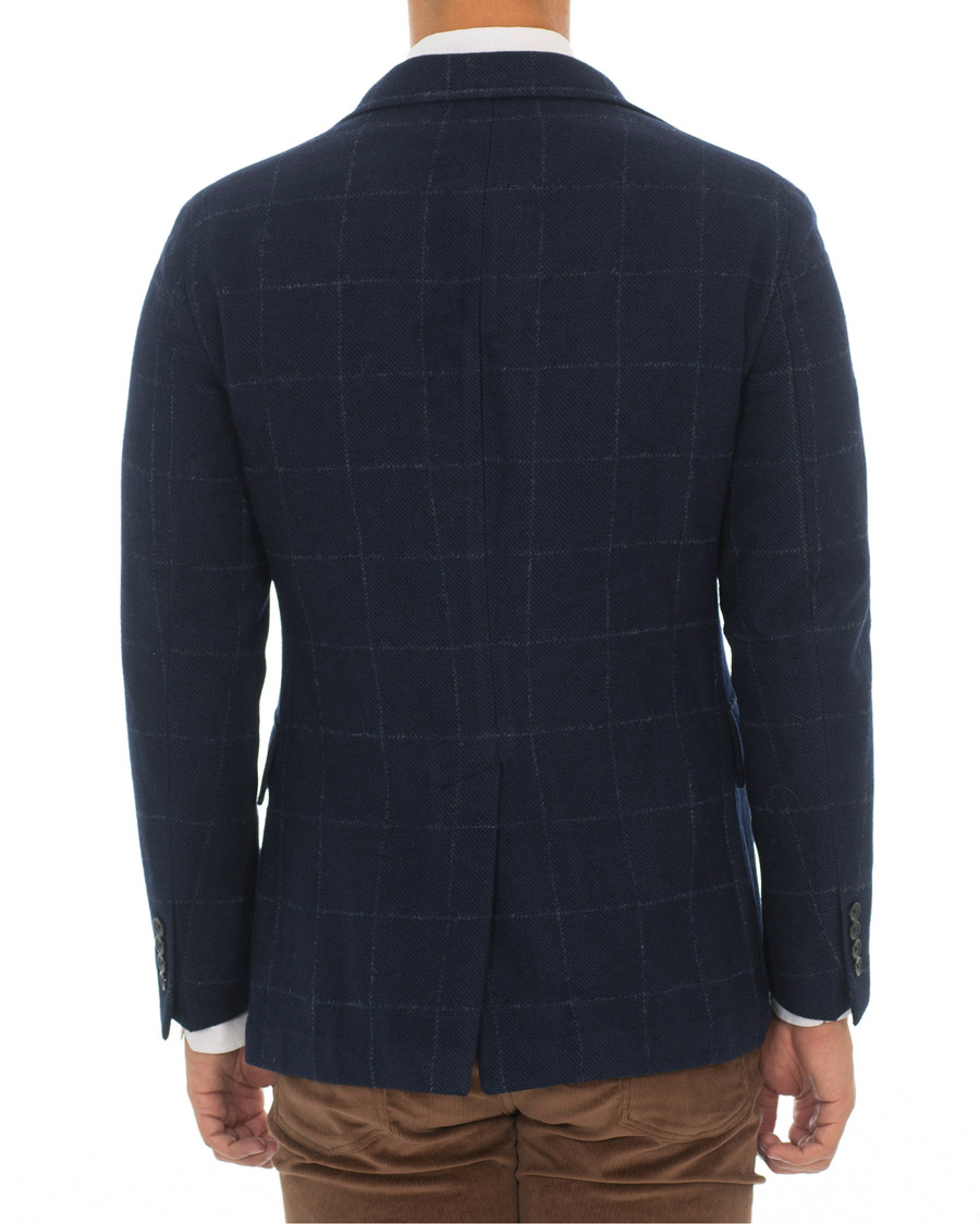 Heren | Blazers | Polo Ralph Lauren | Harvard Check Blazer Navy US38 - EU48
