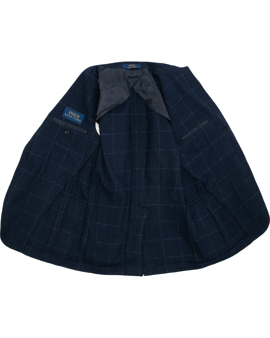 Heren | Blazers | Polo Ralph Lauren | Harvard Check Blazer Navy US38 - EU48