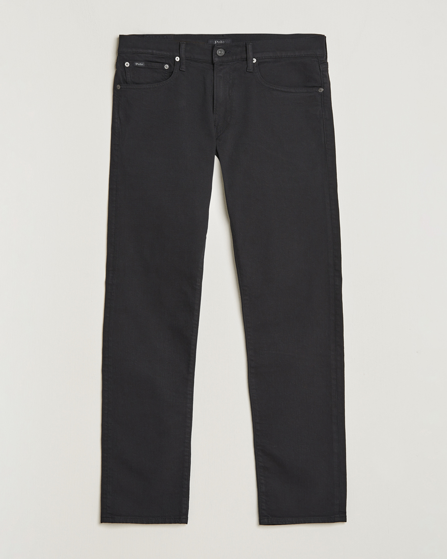 Heren | Jeans | Polo Ralph Lauren | Sullivan Slim Fit Hudson Stretch Jeans Black