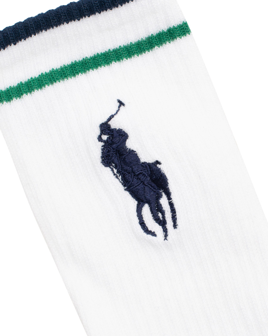 Homme | Sous-Vêtements Et Chaussettes | Polo Ralph Lauren | 3-Pack Sport Socks White