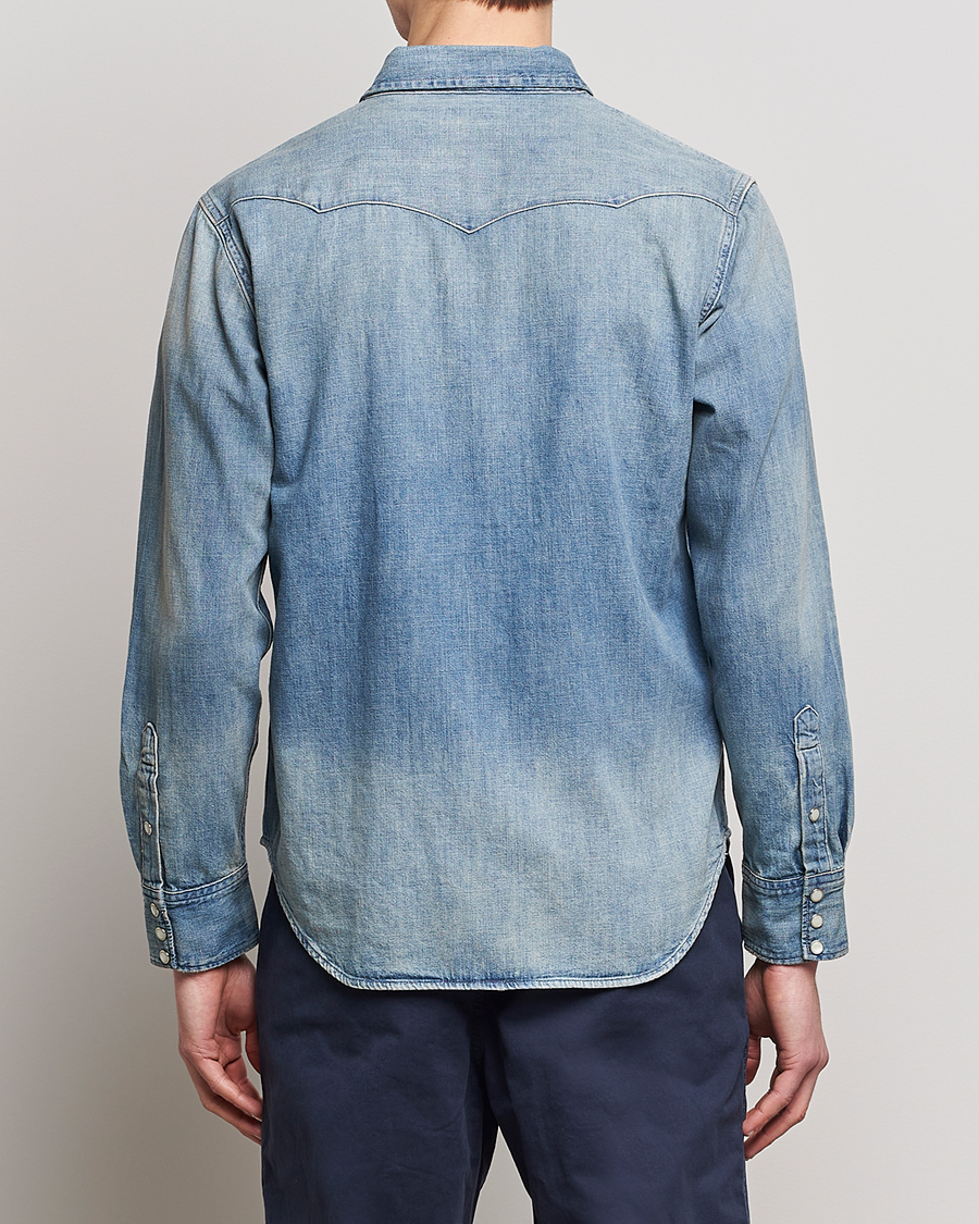 Homme | Chemises | Polo Ralph Lauren | Icon Wester Denim Shirt Light Blue