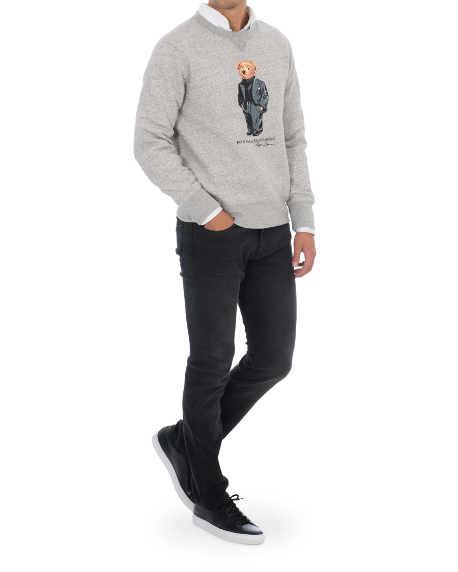Homme | Pulls Et Tricots | Polo Ralph Lauren | Printed Suit Bear Sweatshirt Grey