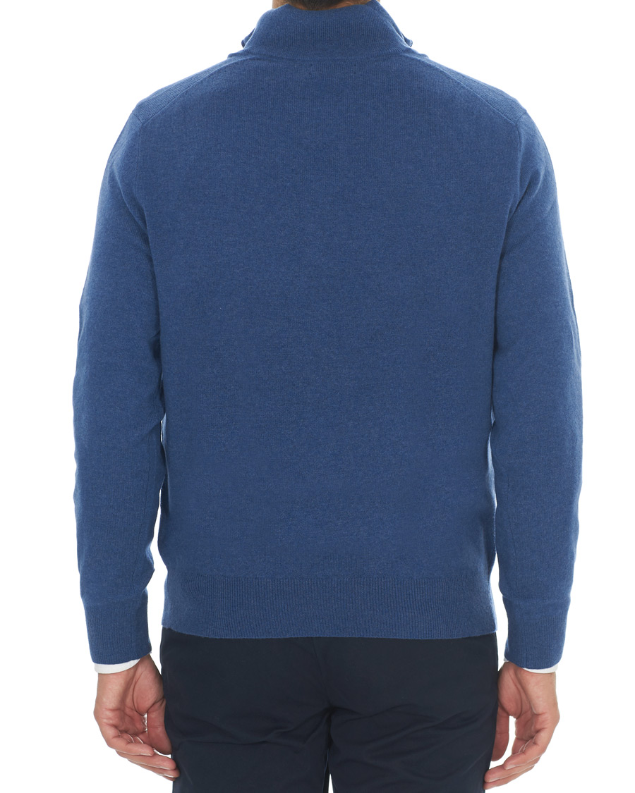 Heren | Truien | Polo Ralph Lauren | Merino Half Zip Shale Blue