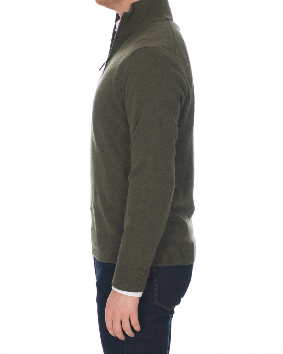 Homme | Pulls Et Tricots | Polo Ralph Lauren | Merino Half Zip Olive