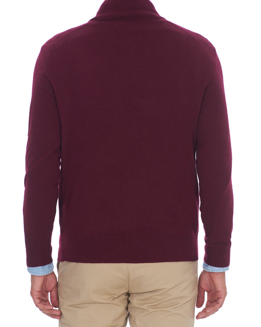 Heren | Truien | Polo Ralph Lauren | Merino Half Zip Burgundy