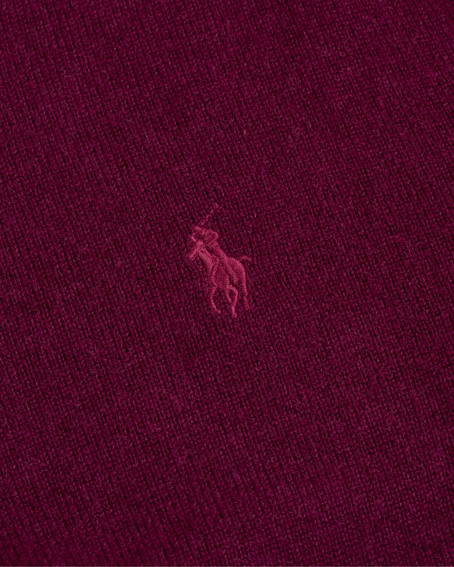 Heren | Truien | Polo Ralph Lauren | Merino Half Zip Burgundy