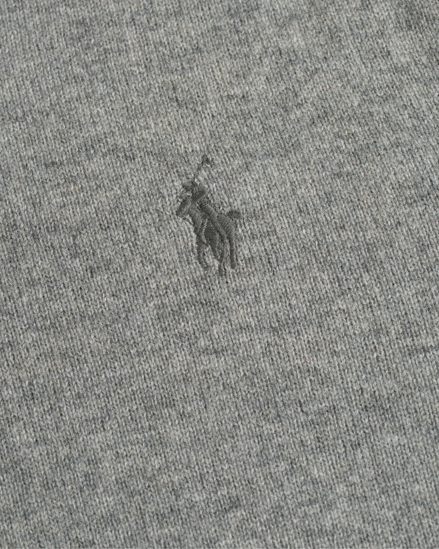 Homme | Pulls Et Tricots | Polo Ralph Lauren | Lambswool Crew Neck Pullover Fawn Grey Heather