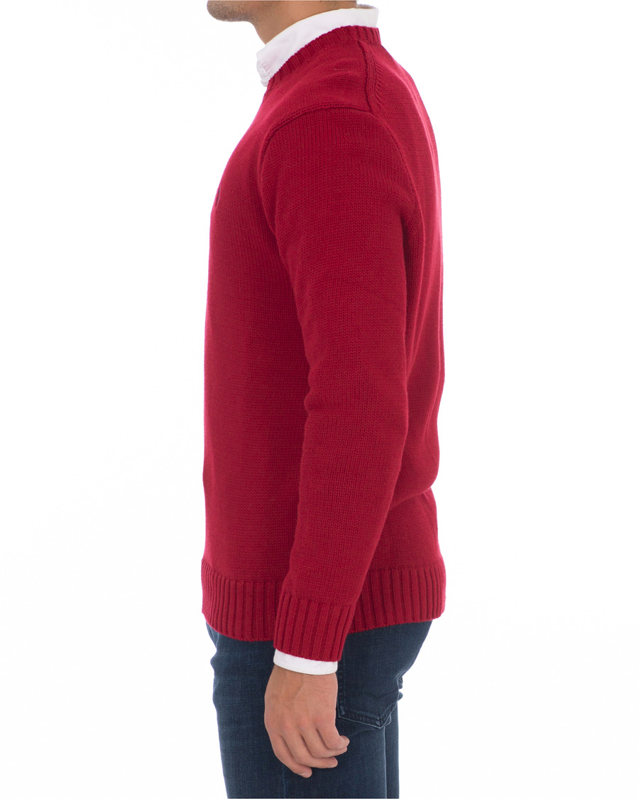 Heren | Truien | Polo Ralph Lauren | Crispy Cotton Crew Neck Red