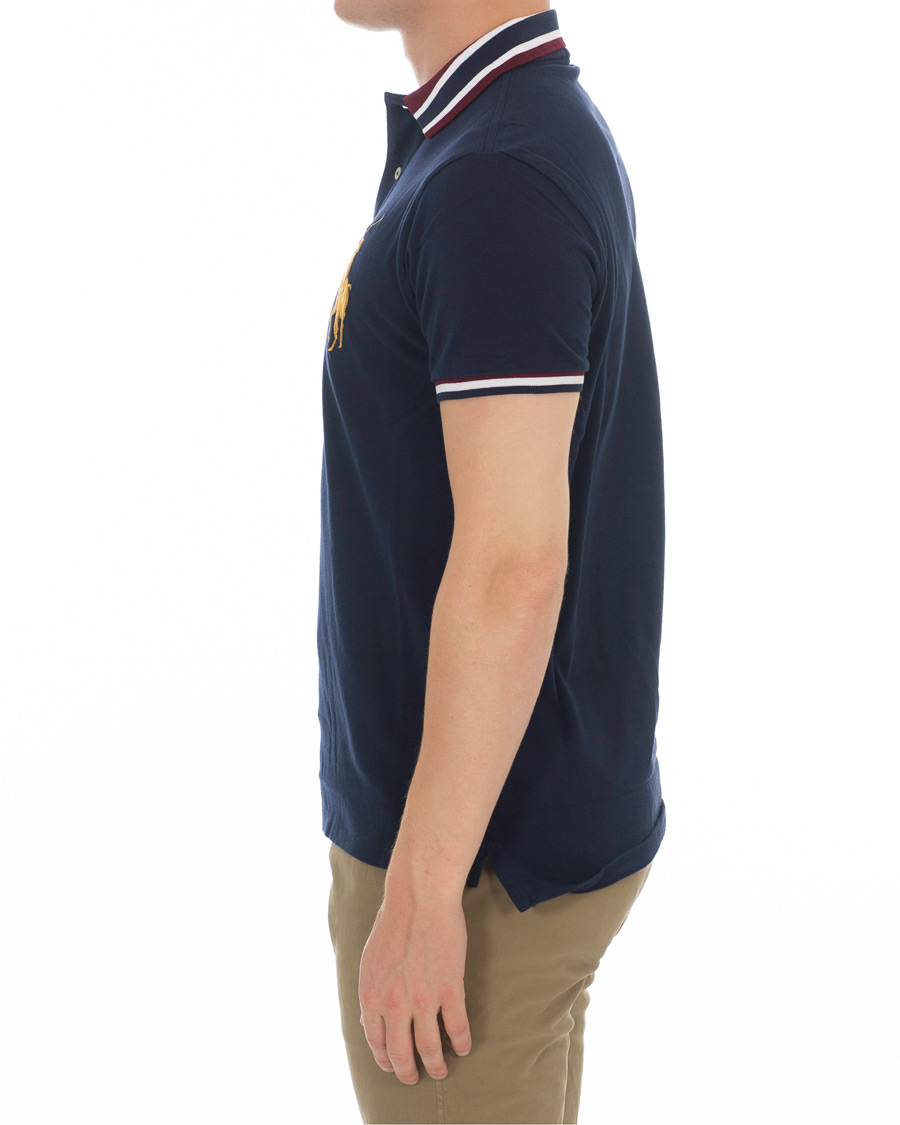 Heren | Polo's | Polo Ralph Lauren | Custom Slim Fit Crest Big Pony Polo French Navy