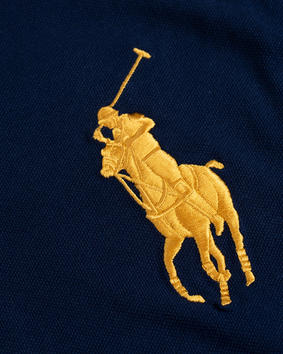 Heren | Polo's | Polo Ralph Lauren | Custom Slim Fit Crest Big Pony Polo French Navy