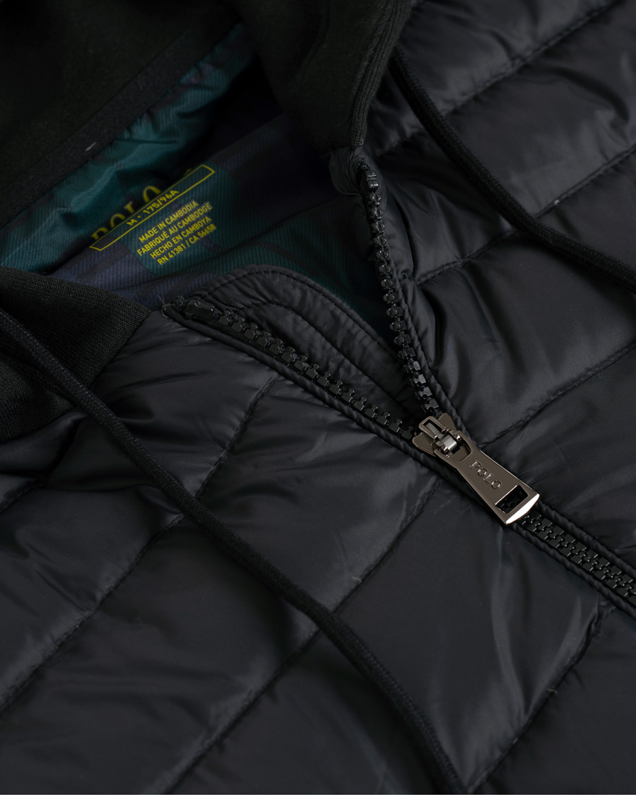 Heren | Jassen | Polo Ralph Lauren | Hooded Hybrid Jacket Black