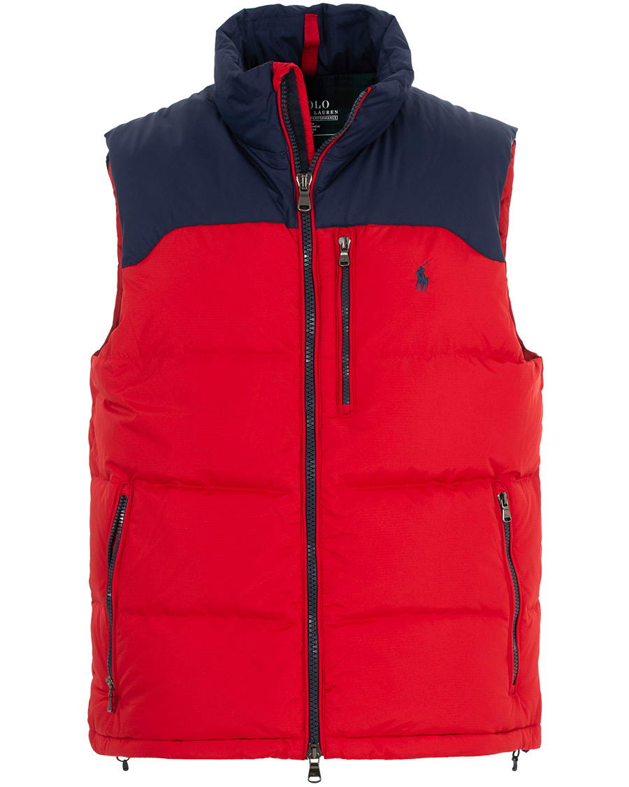 Heren | Jassen | Polo Ralph Lauren | Down Vest Navy/Red