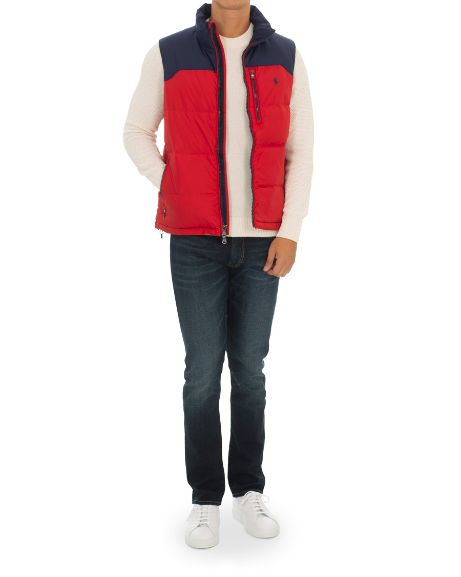 Heren | Jassen | Polo Ralph Lauren | Down Vest Navy/Red