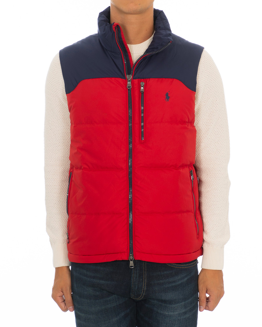 Heren | Jassen | Polo Ralph Lauren | Down Vest Navy/Red