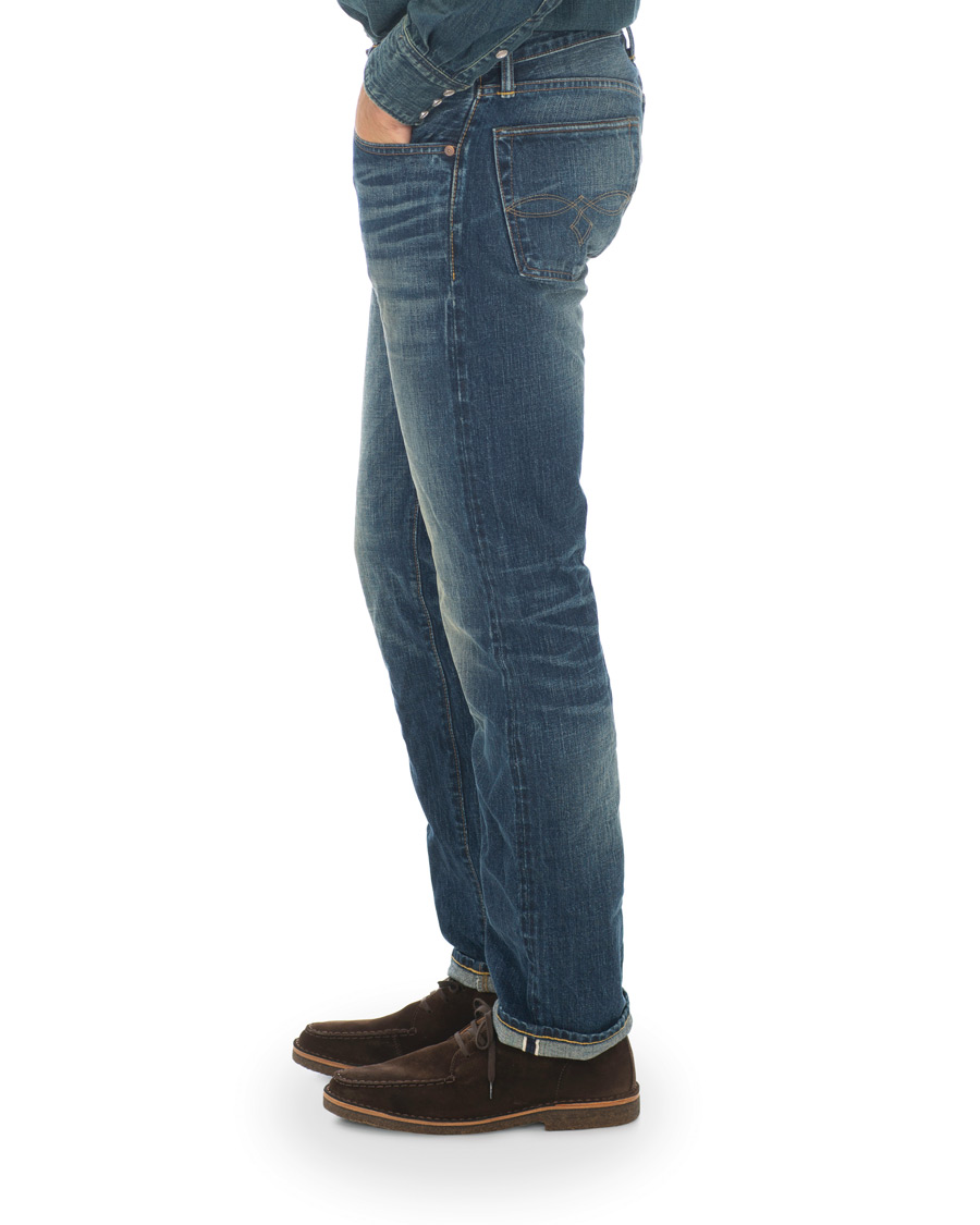 Homme | Jeans | RRL | Low Straight Fit Selvedge Jeans Milwaukee Wash