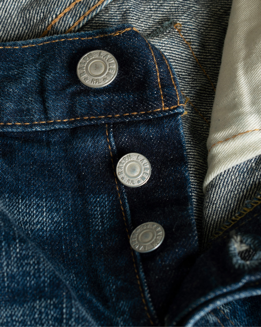 Homme | Jeans | RRL | Low Straight Fit Selvedge Jeans Milwaukee Wash
