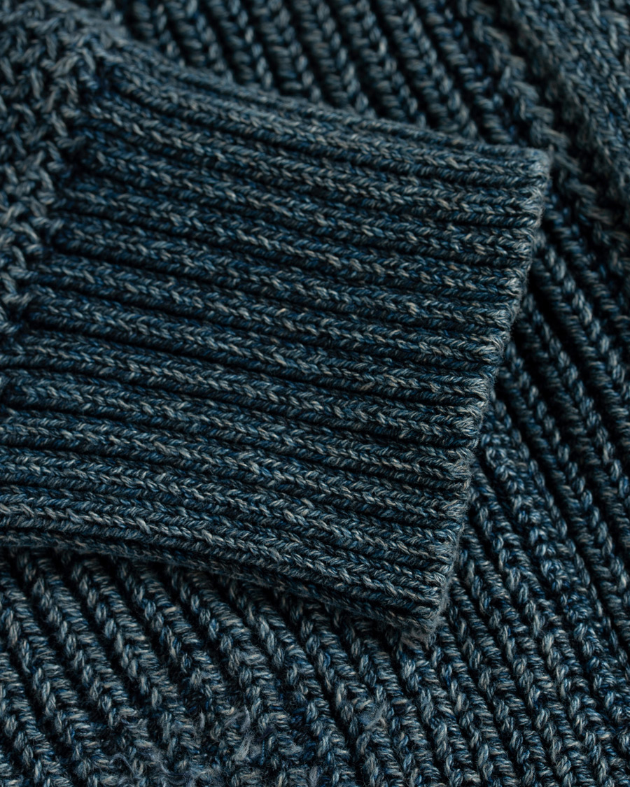 Heren | Truien | RRL | Shawl Collar Cardigan Dark Indigo
