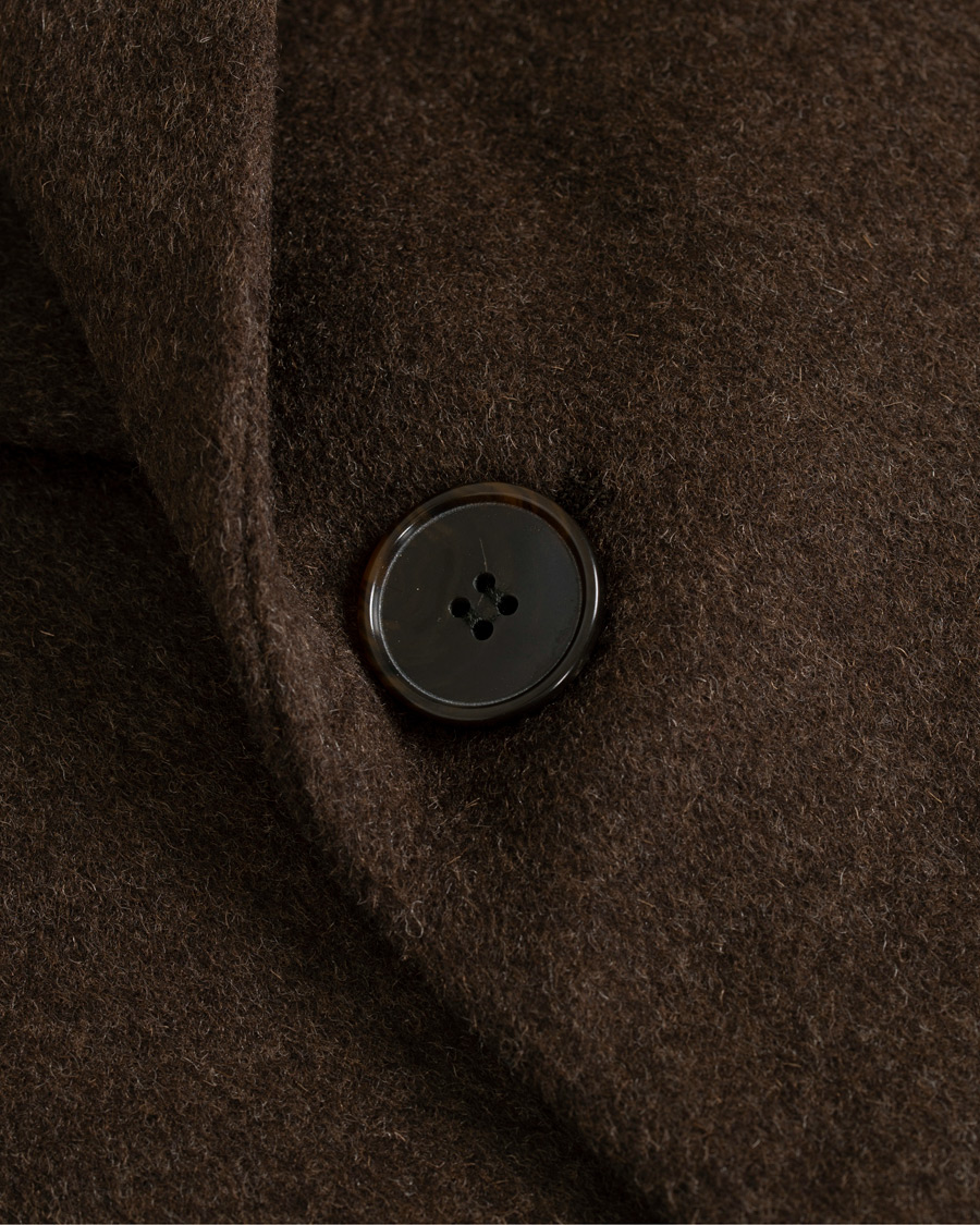 Homme | Manteaux Et Vestes | BOSS BLACK | BOSS Nye Wool/Cashmere Coat Brown