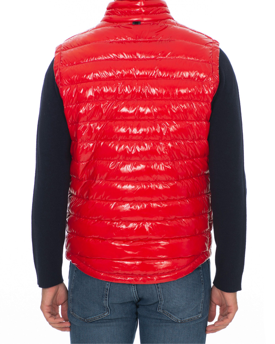Homme | Manteaux Et Vestes | BOSS BLACK | BOSS Cilla High Shine Vest Red