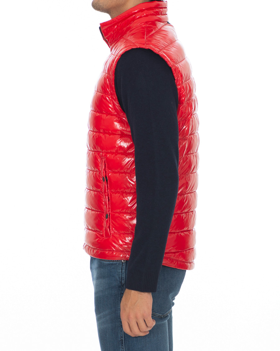 Homme | Manteaux Et Vestes | BOSS BLACK | BOSS Cilla High Shine Vest Red