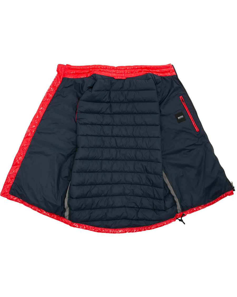 Homme | Manteaux Et Vestes | BOSS BLACK | BOSS Cilla High Shine Vest Red