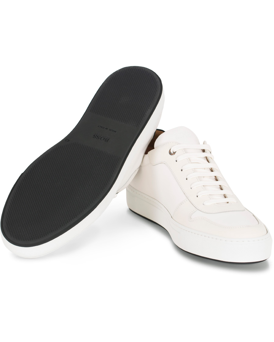 Homme | BOSS Mirage Tenn Sneaker White | BOSS BLACK | BOSS Mirage Tenn Sneaker White
