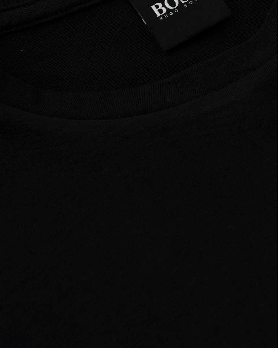 Heren | T-shirts | BOSS GREEN | BOSS Athleisure Logo Crew Neck Tee Black/Gold