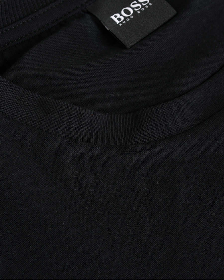 Homme | T-shirts | BOSS GREEN | BOSS Athleisure Togn Long Sleeve Tee Black/Gold