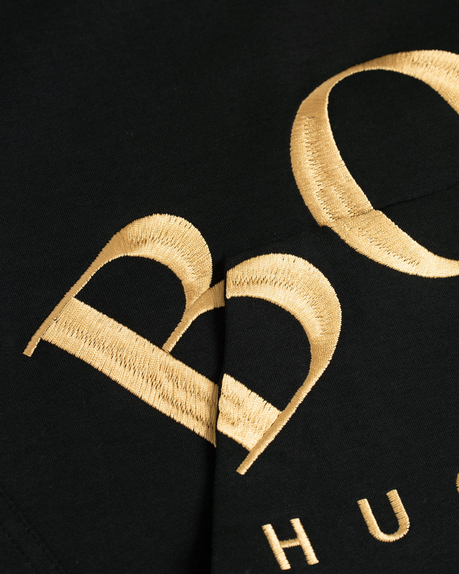 Homme | Pulls Et Tricots | BOSS GREEN | BOSS Athleisure Sly Hoodie Black/Gold