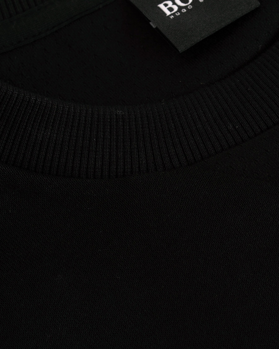 Homme | Pulls Et Tricots | BOSS GREEN | BOSS Athleisure Salbo Crew Neck Sweater Black/Gold