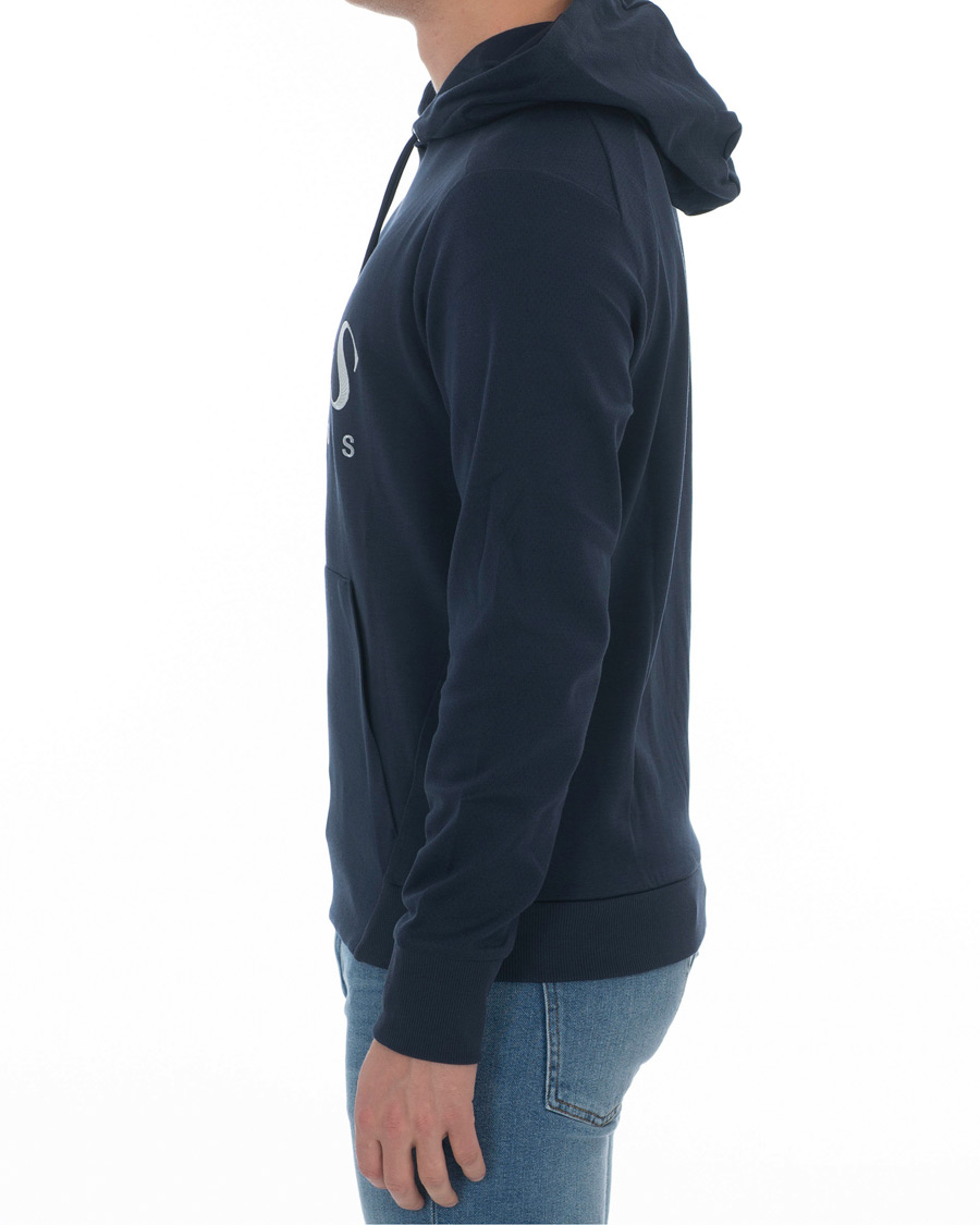 Homme | Pulls Et Tricots | BOSS GREEN | BOSS Athleisure Soody Hoodie Navy/Silver