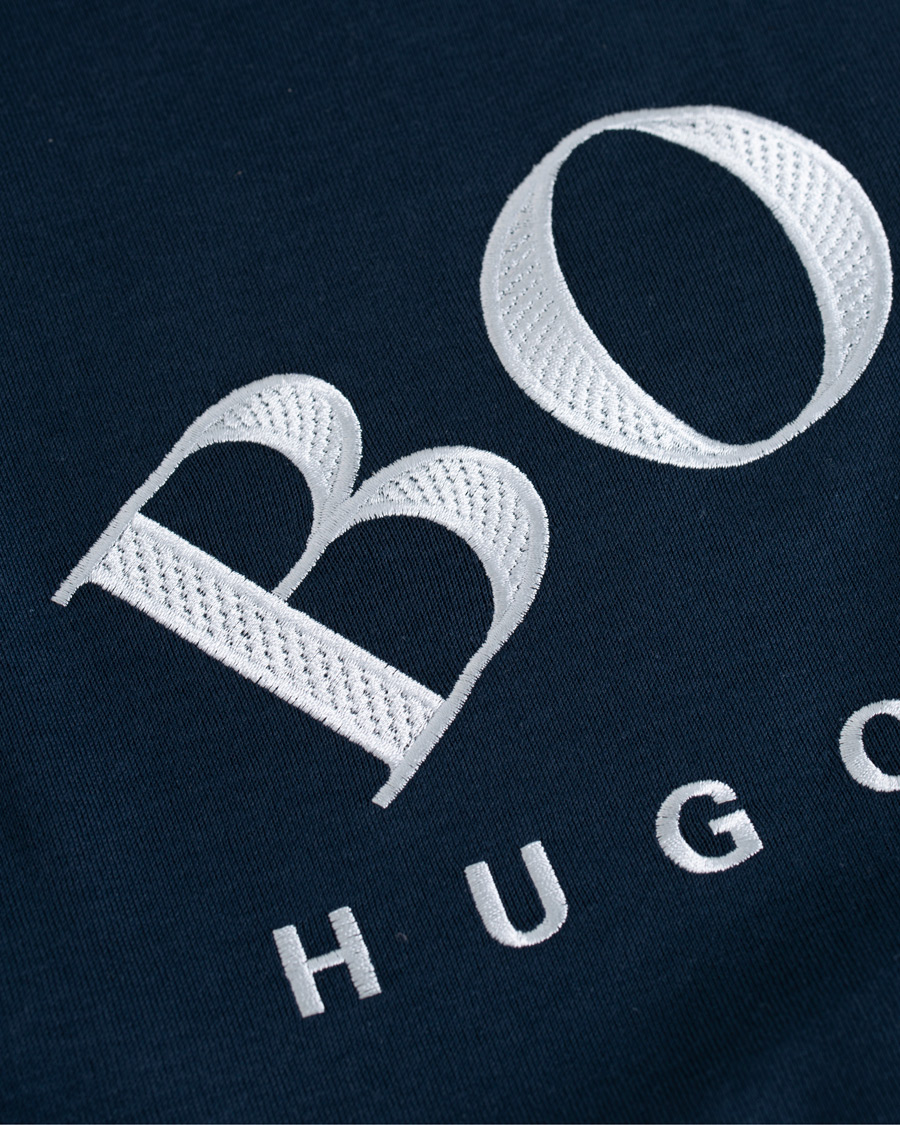 Homme | Pulls Et Tricots | BOSS GREEN | BOSS Athleisure Soody Hoodie Navy/Silver