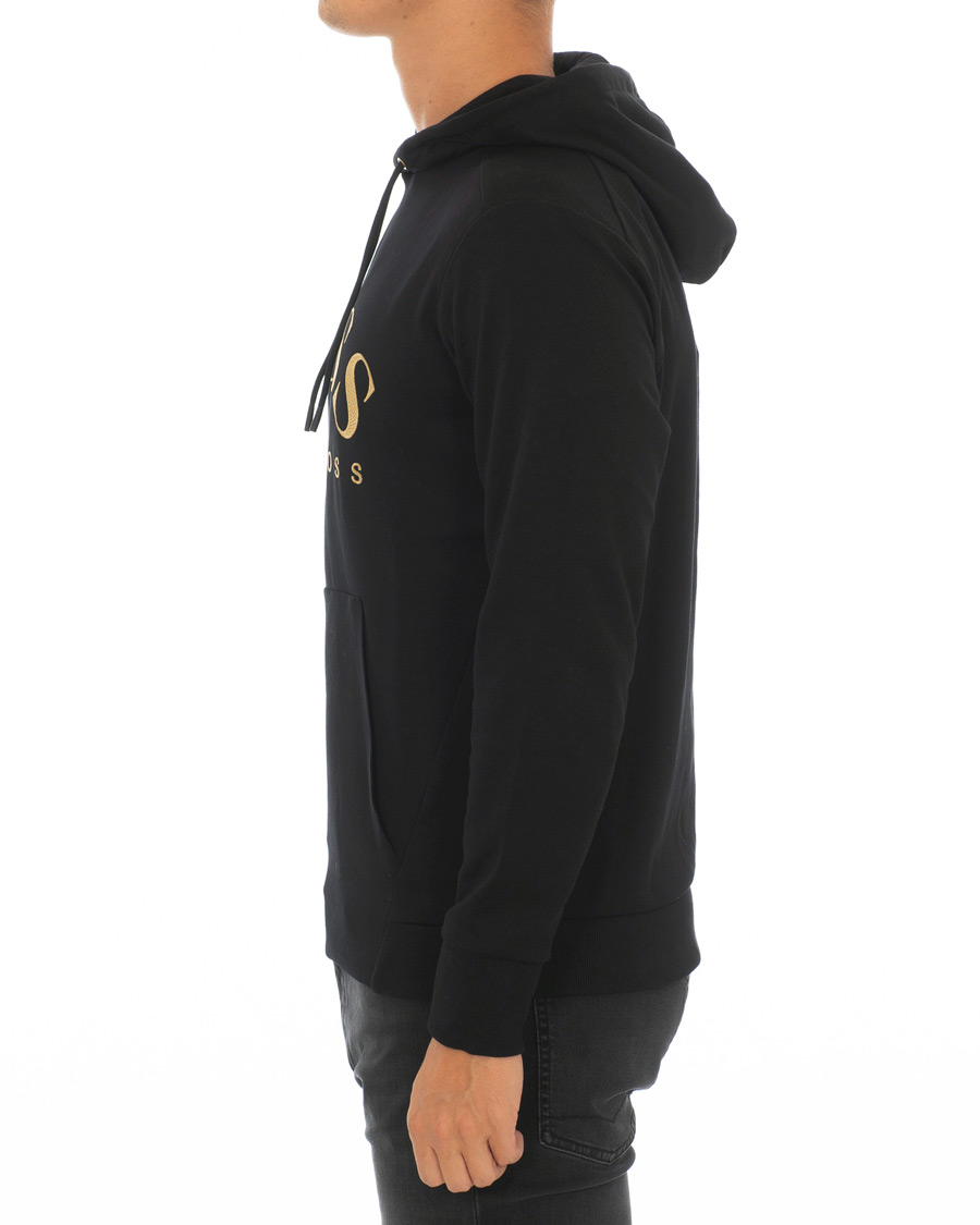 Homme | Pulls Et Tricots | BOSS GREEN | BOSS Athleisure Soody Hoodie Black/Gold