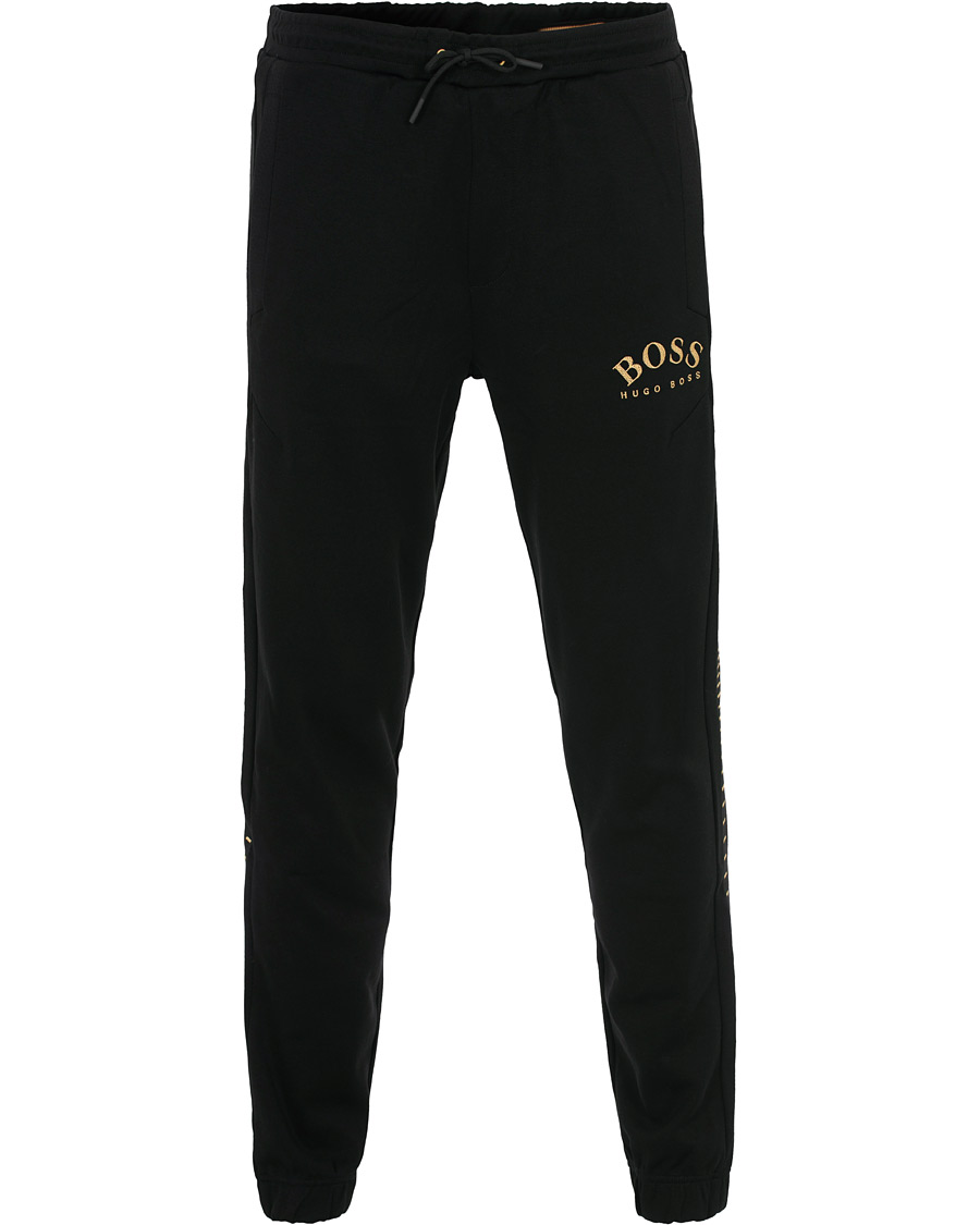 Homme | Pantalons | BOSS GREEN | BOSS Athleisure Hadiko Win Sweatpants Black/Gold