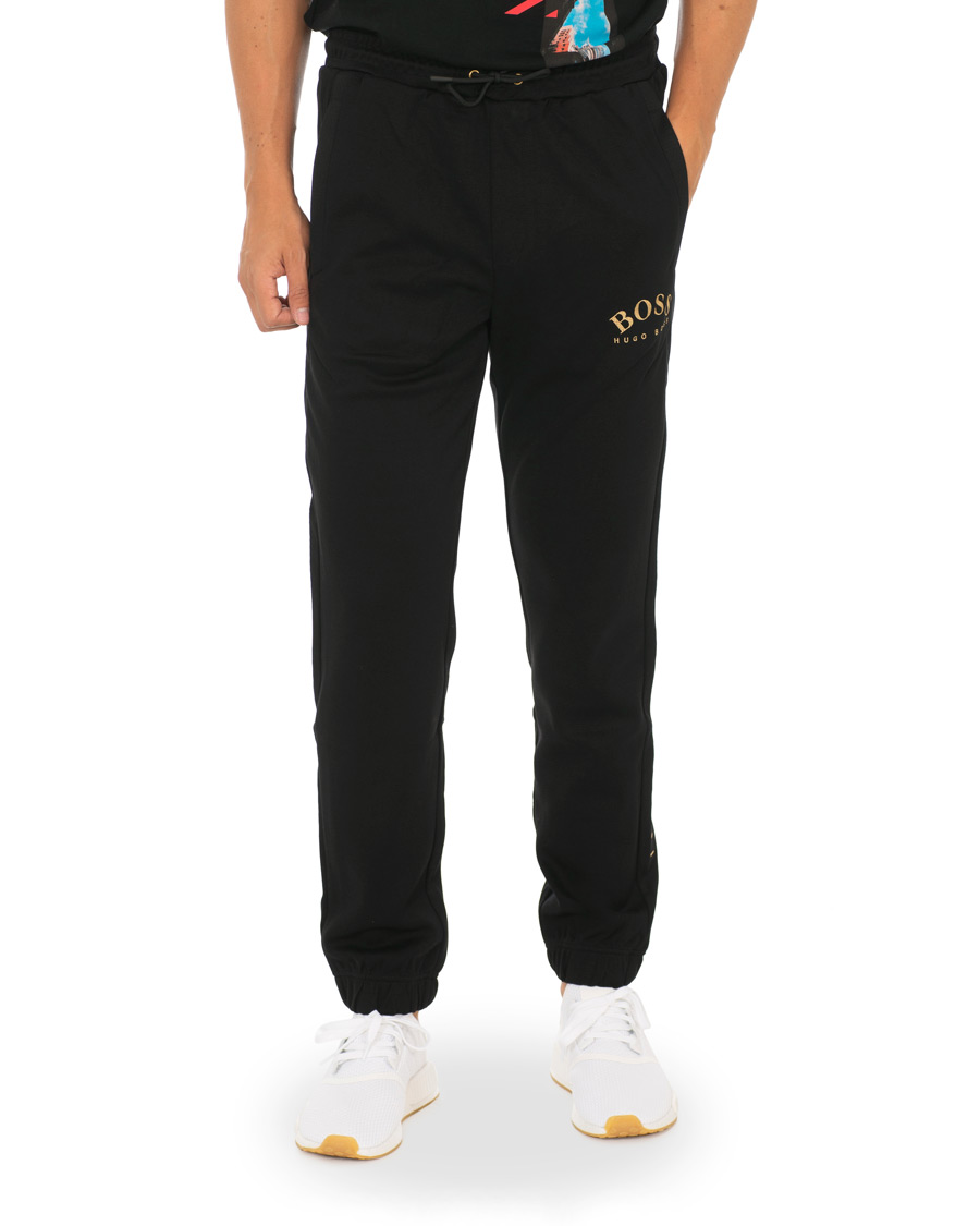 Homme | Pantalons | BOSS GREEN | BOSS Athleisure Hadiko Win Sweatpants Black/Gold