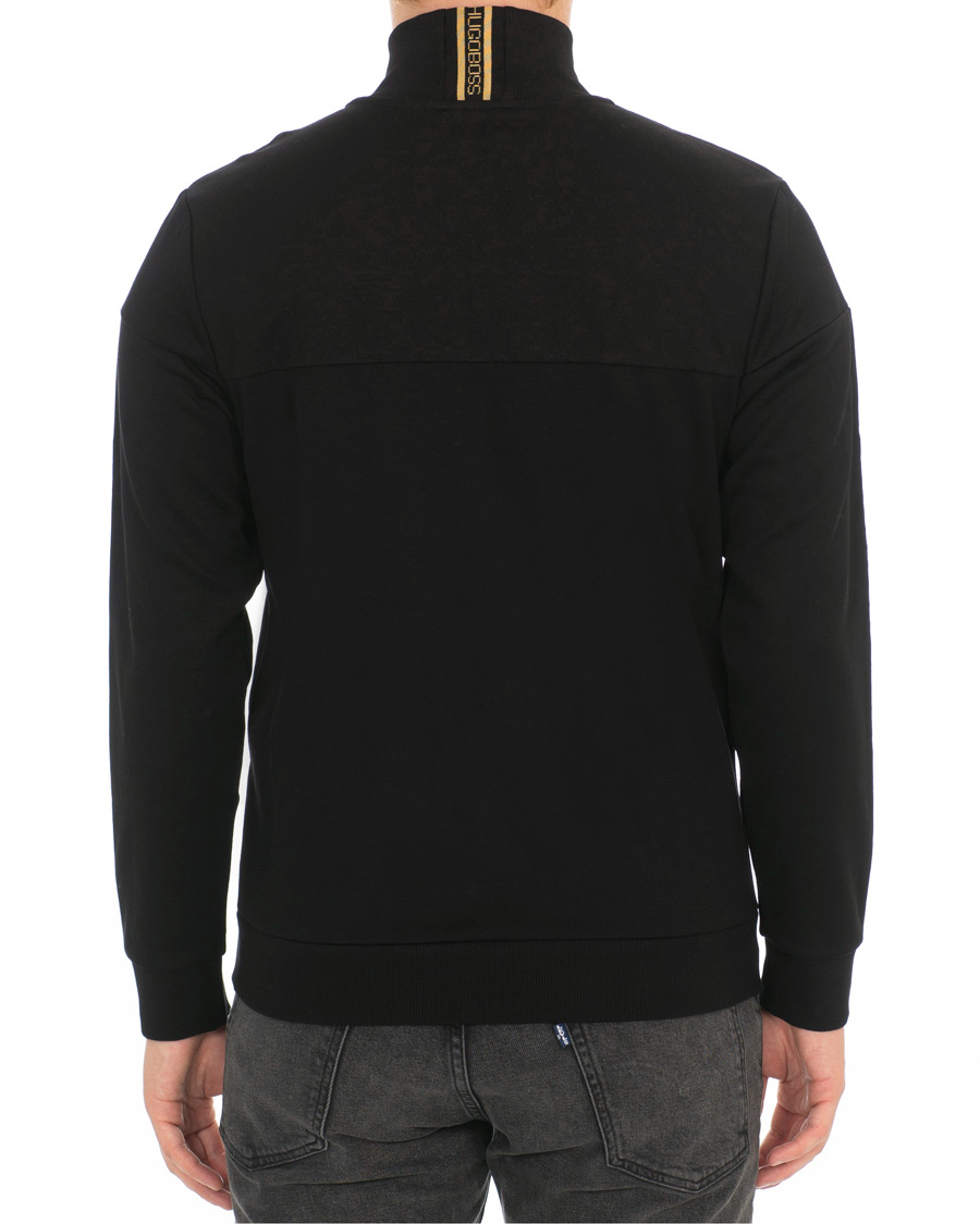 Homme | Pulls Et Tricots | BOSS GREEN | BOSS Athleisure Skaz Win Full Zip Black/Gold
