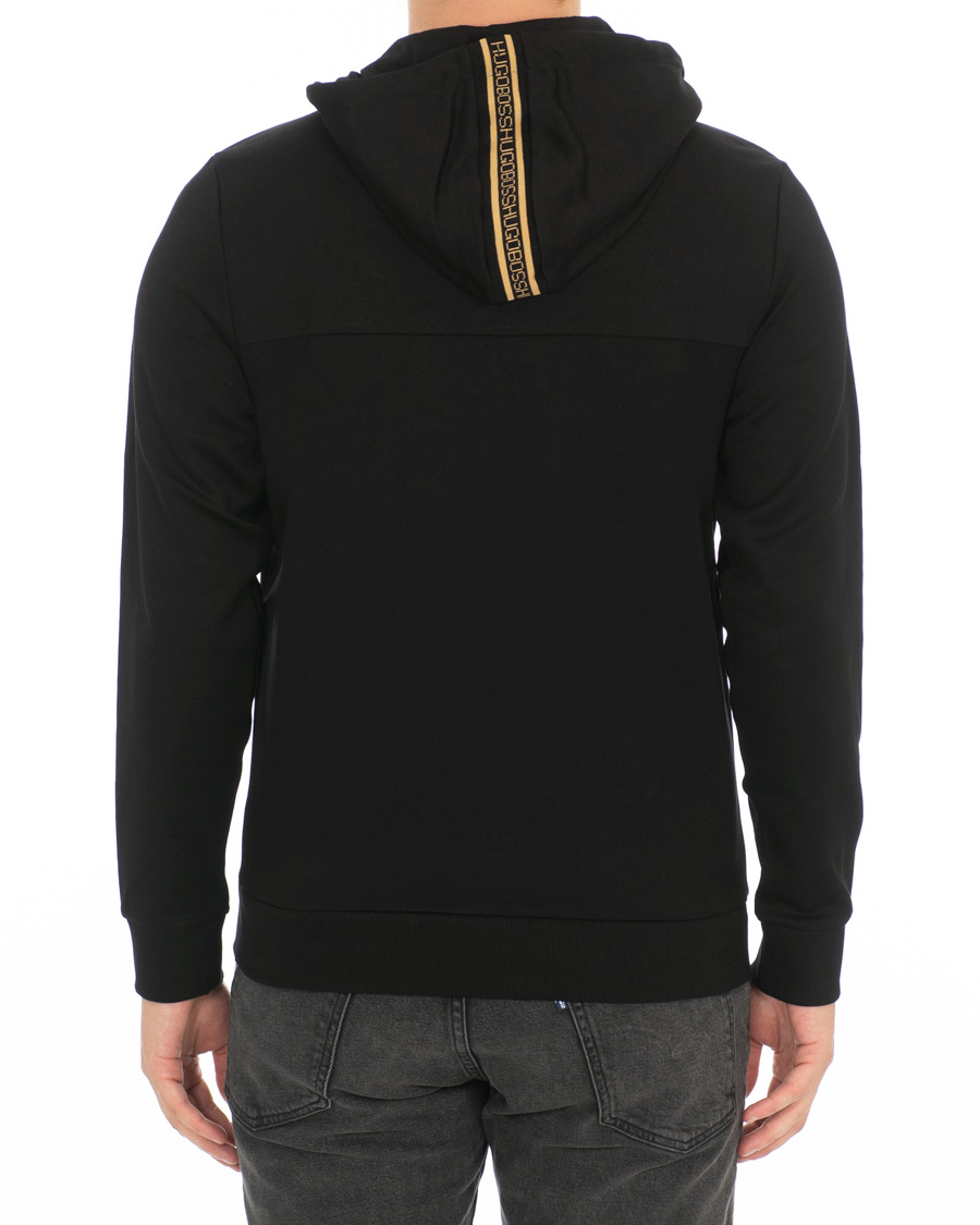 Homme | Pulls Et Tricots | BOSS GREEN | BOSS Athleisure Saggy Win Full Zip Hoodie Black/Gold