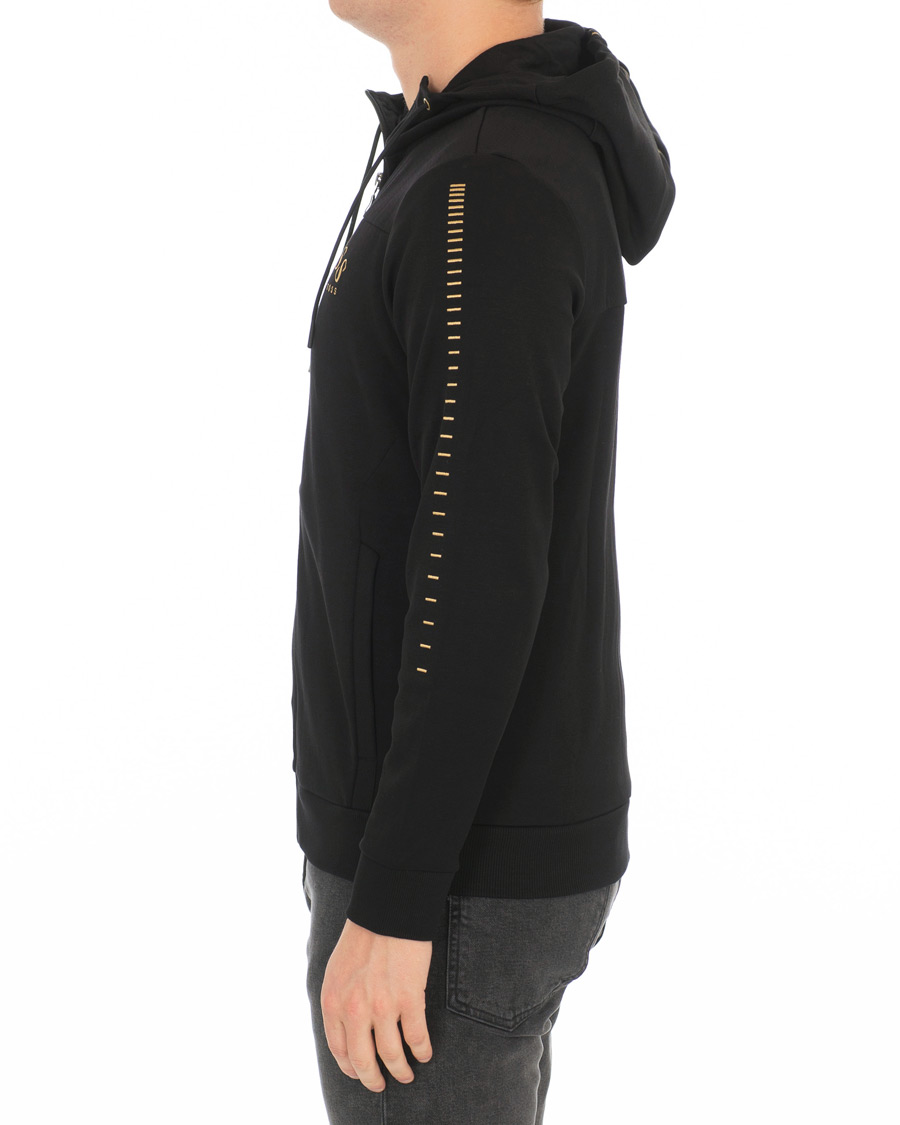 Homme | Pulls Et Tricots | BOSS GREEN | BOSS Athleisure Saggy Win Full Zip Hoodie Black/Gold