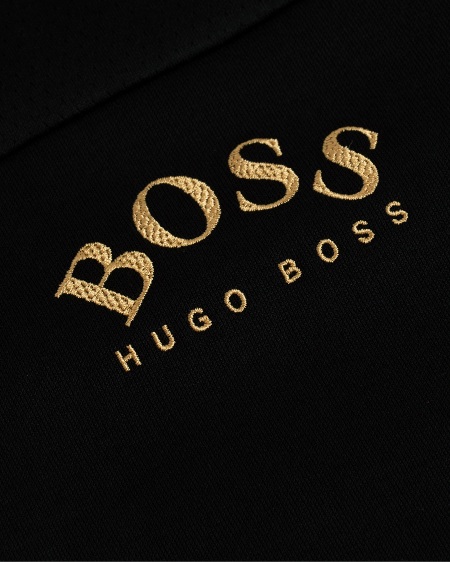 Homme | Pulls Et Tricots | BOSS GREEN | BOSS Athleisure Saggy Win Full Zip Hoodie Black/Gold