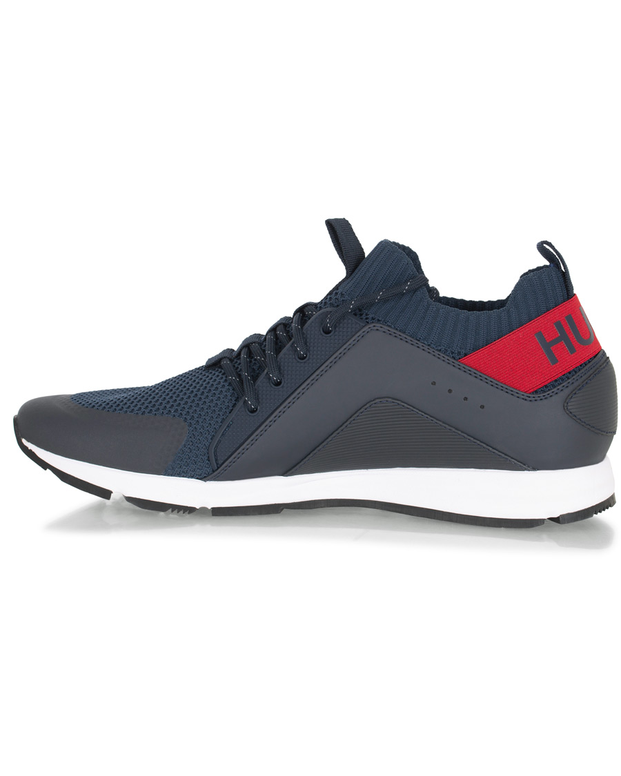 Heren | HUGO Hybrid Running Sneaker Navy | HUGO | Hybrid Running Sneaker Navy