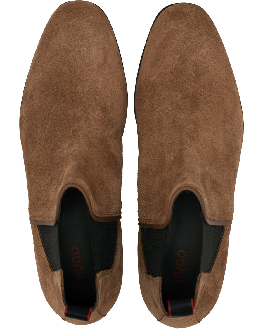 Homme | HUGO Boheme Chelsea Boot Brown Suede | HUGO | Boheme Chelsea Boot Brown Suede