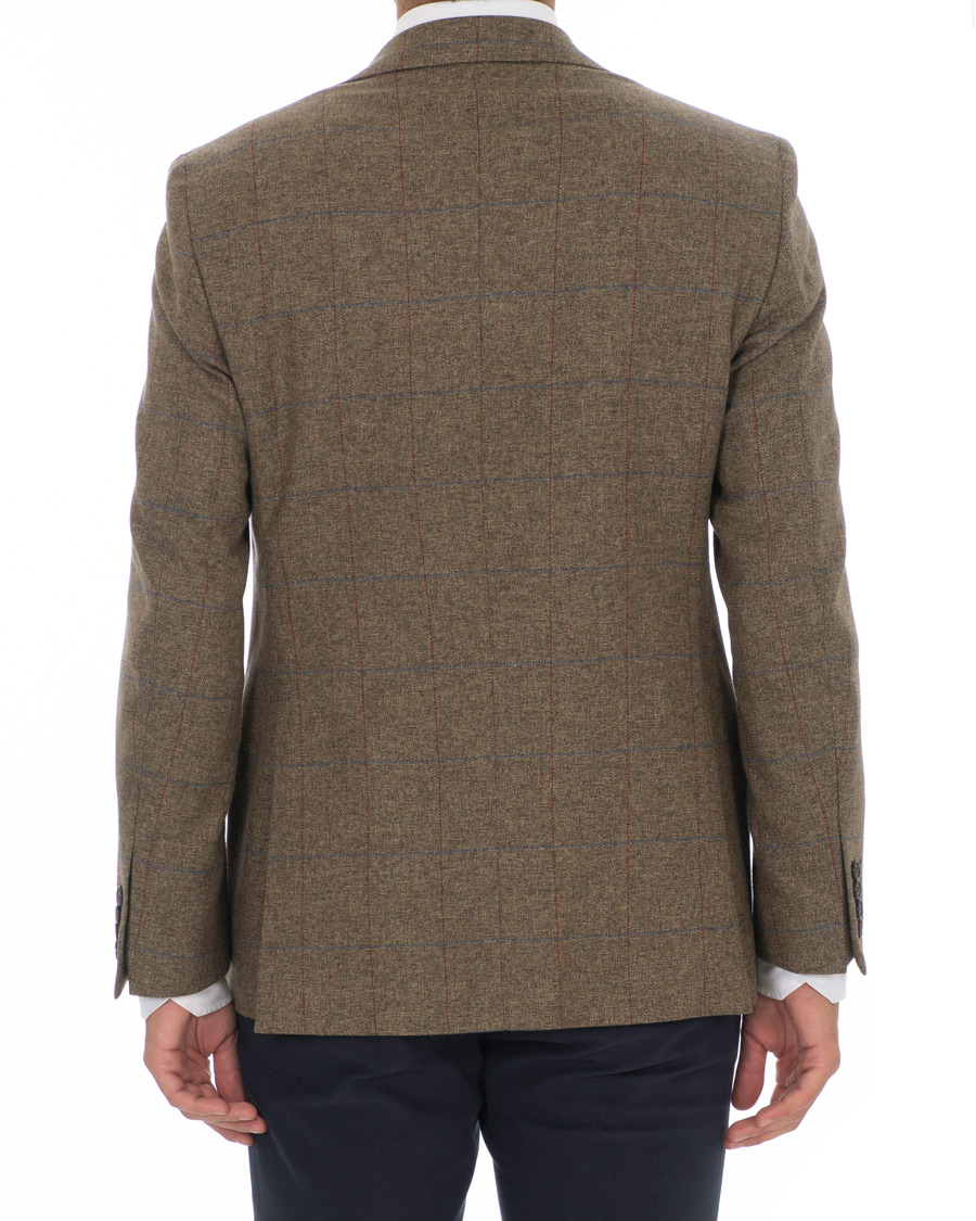Homme | Blazers | Walker Slater | Edward Tweed Windowpane Blazer Brown