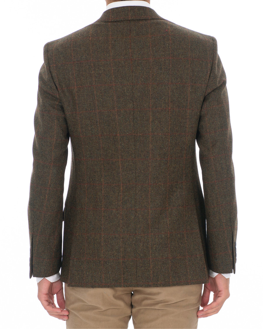 Homme | Blazers | Walker Slater | Edward Tweed Windowpane Blazer Green