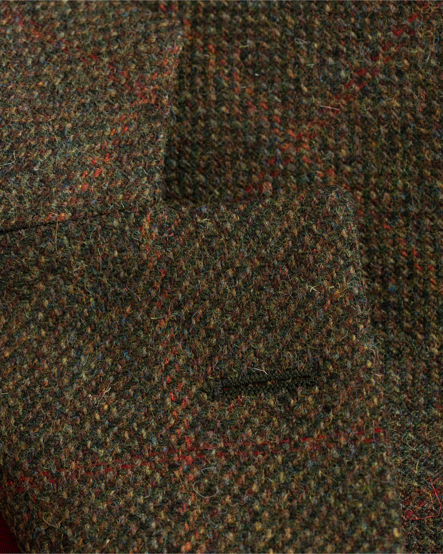 Homme | Blazers | Walker Slater | Edward Tweed Windowpane Blazer Green