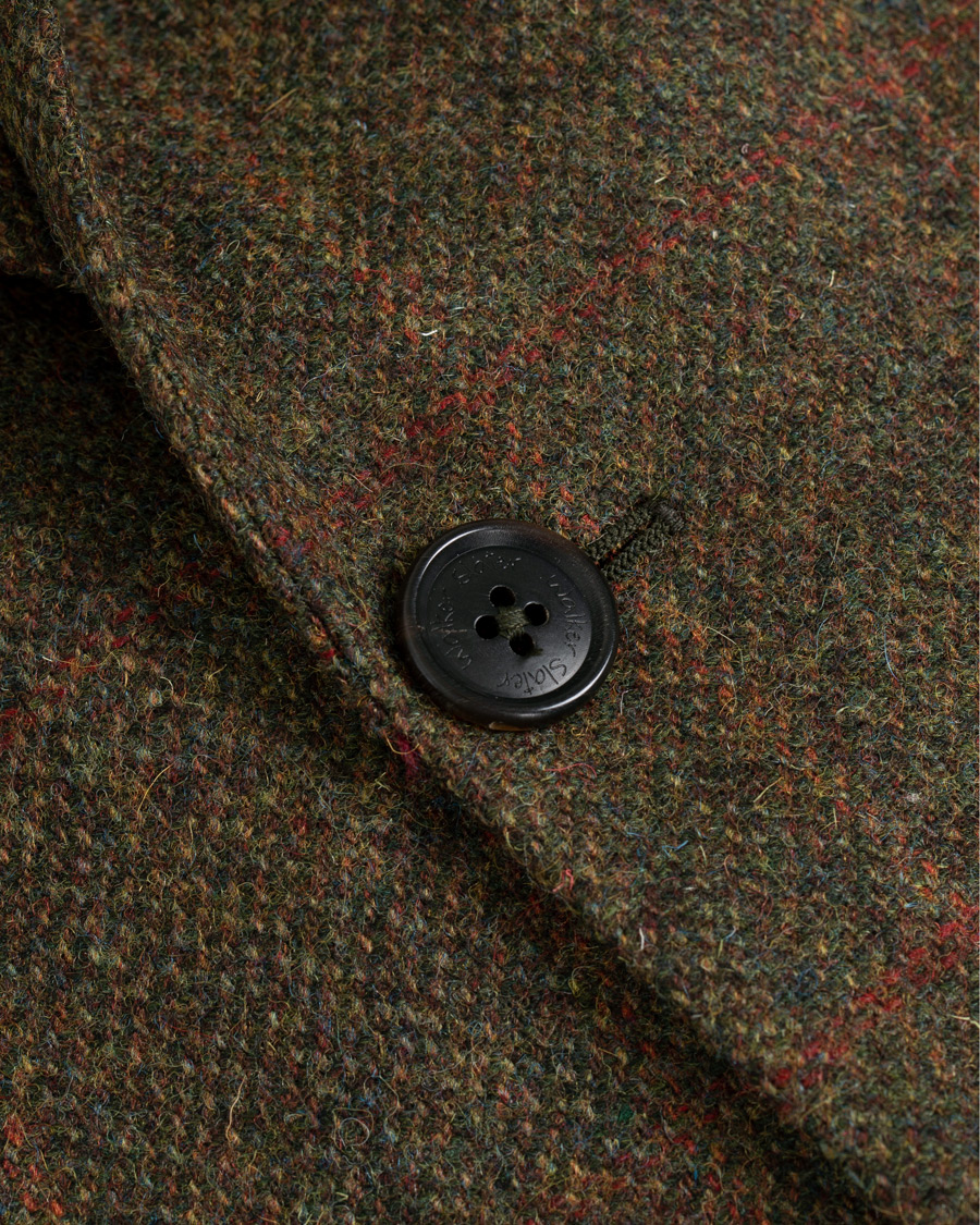 Homme | Blazers | Walker Slater | Edward Tweed Windowpane Blazer Green