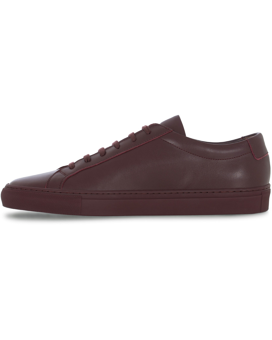 Homme | Common Projects Original Achilles Leather Sneaker Wine Red | Common Projects | Original Achilles Leather Sneaker Wine Red