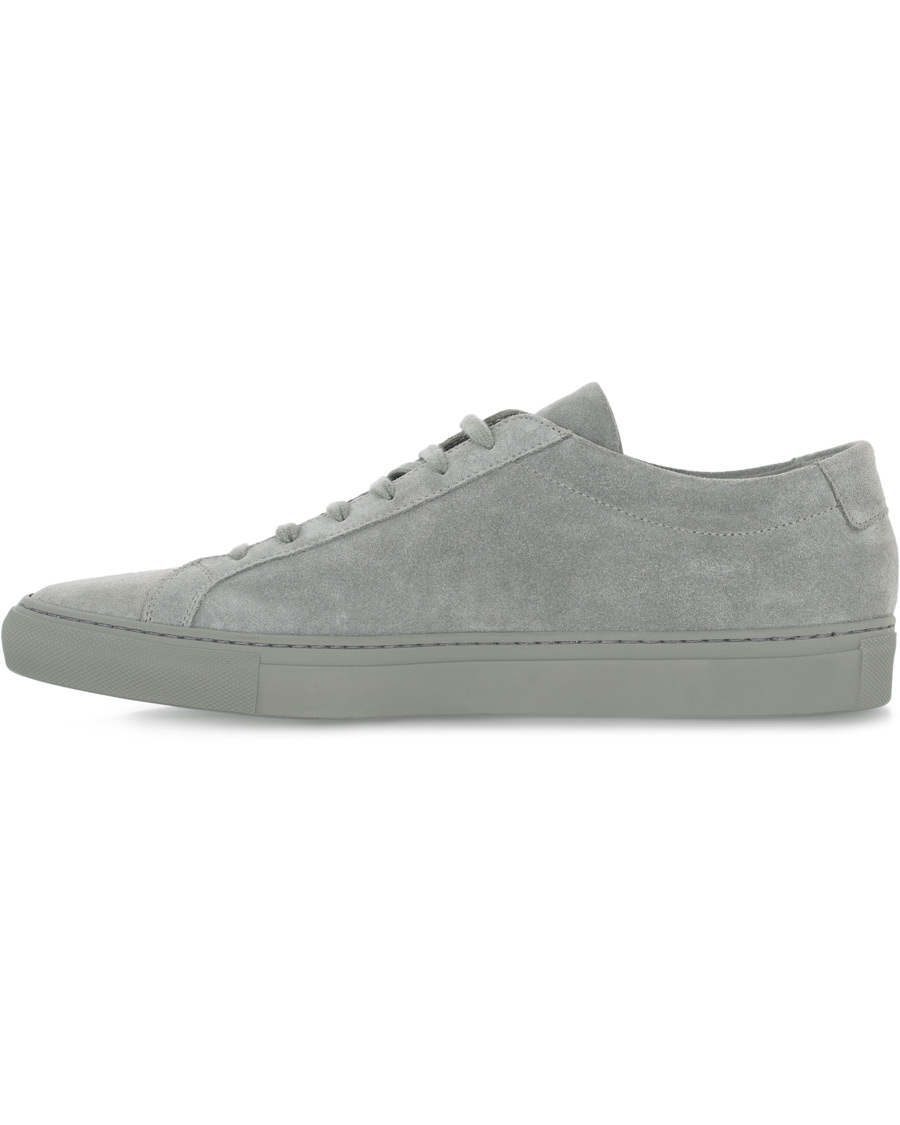 Heren | Common Projects Original Achilles Suede Sneaker Grey | Common Projects | Original Achilles Suede Sneaker Grey