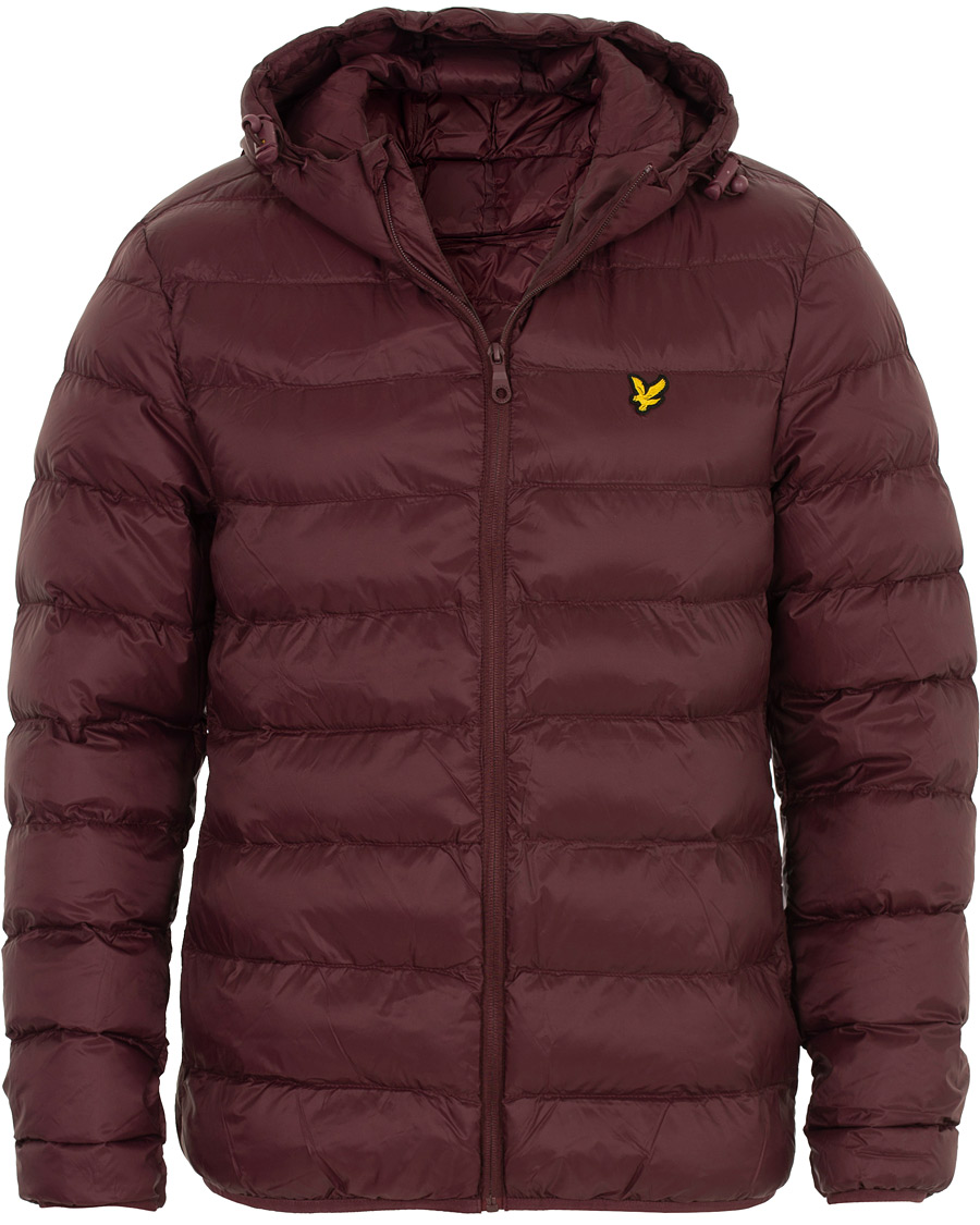 Homme | Manteaux Et Vestes | Lyle & Scott | Lightweight Puffer Jacket Burgundy